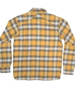 3SIXTEEN CROSSCUT FLANNEL - DIJON Clothing