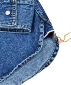 3SIXTEEN CROSSCUT WESTERN - STONEWASHED DENIM