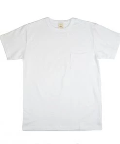 3SIXTEEN HEAVYWEIGHT POCKET TEE - WHITE