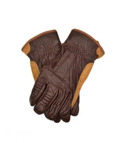 BILTWELL WORK GLOVE - CHOCOLATE