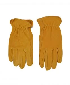 NAPA GLOVE & SAFETY DEERSKIN DRIVER UNLINED GLOVES - GOLD