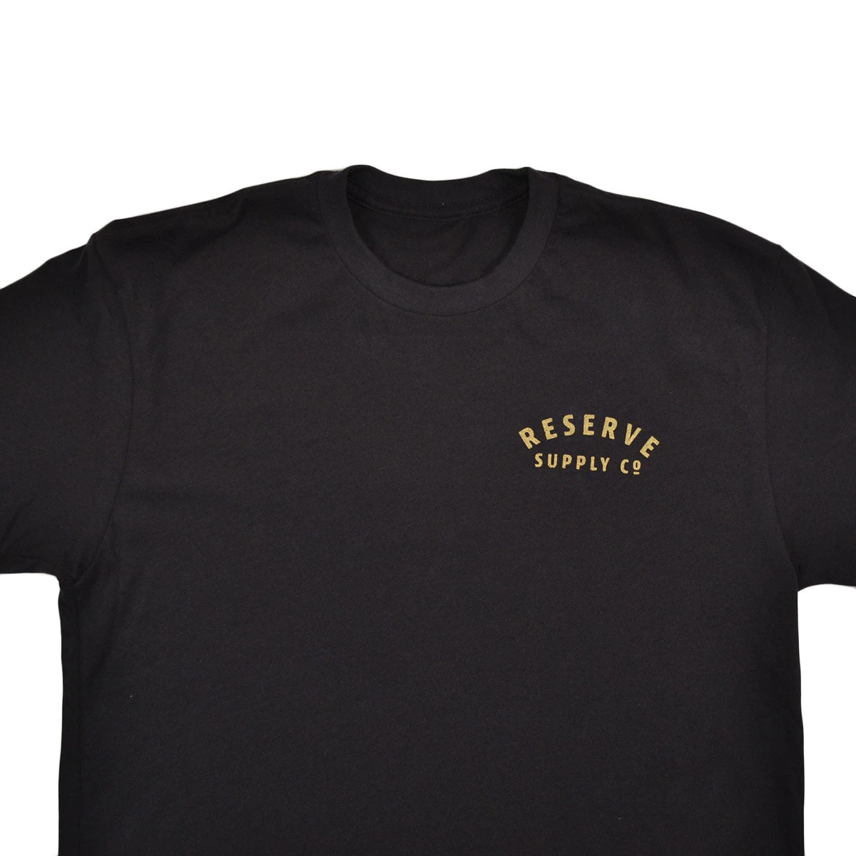 RESERVE SUPPLY COMPANY CHECKER FLAG TEE - BLACK Clothing 5 RESERVE SUPPLY COMPANY CHECKER FLAG TEE - BLACK Clothing