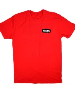 RESERVE SUPPLY COMPANY NINE LIVES TEE - RED Clothing