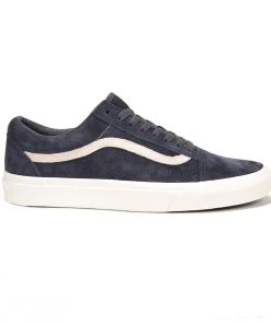 VANS Shoes OLD SKOOL PIG SUEDE - PARISIAN NIGHT SNOW WHITE