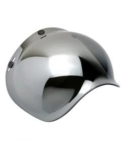 BILTWELL BUBBLE SHIELD ANTI-FOG - CHROME MIRROR Other Supplies