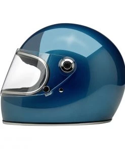 BILTWELL GRINGO S ECE FULL FACE HELMET - PACIFIC BLUE