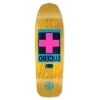 BLACK LABEL Skateboards LUCERO CROSS DECK - YELLOW STAIN