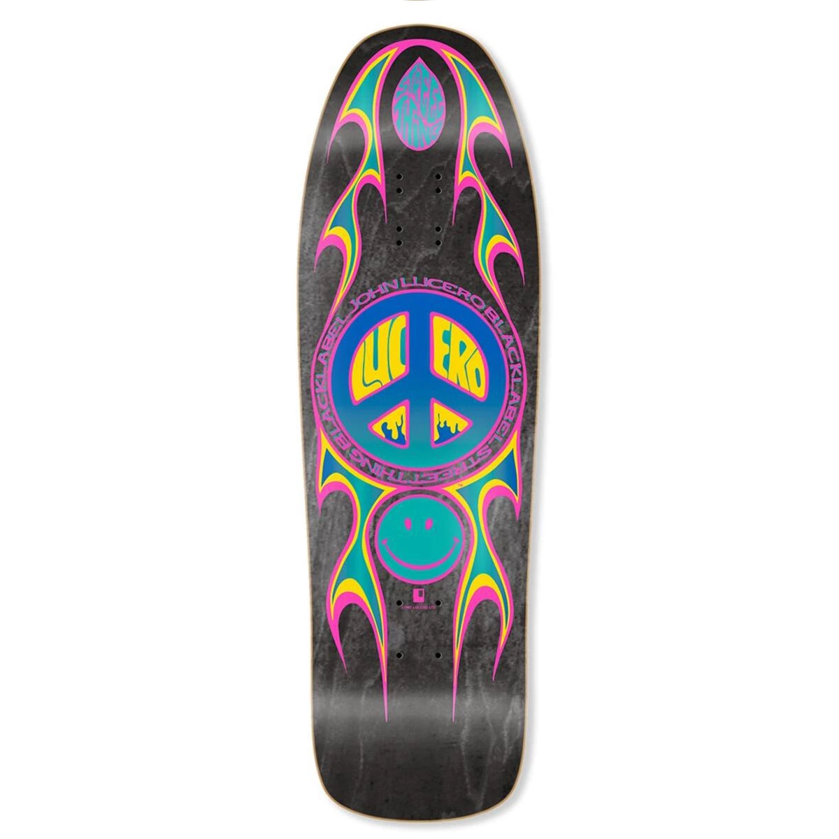 BLACK LABEL Skateboards JOHN LUCERO STREET THING DECK - BLACK STAIN 3 BLACK LABEL Skateboards JOHN LUCERO STREET THING DECK - BLACK STAIN