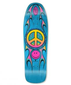 BLACK LABEL Skateboards JOHN LUCERO STREET THING DECK - AQUA STAIN