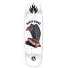 BLACK LABEL Skateboards VULTURE CURB CLUB DECK - FULL WHITE DIP