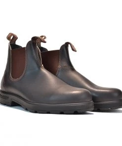 BLUNDSTONE 500 CHELSEA BOOT - STOUT BROWN
