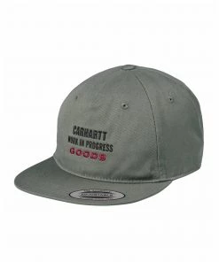 CARHARTT WORK IN PROGRESS GOODS CAP- THYME Hats, Scarves & Gloves