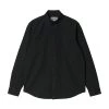CARHARTT WORK IN PROGRESS BOLTON SHIRT - BLACK