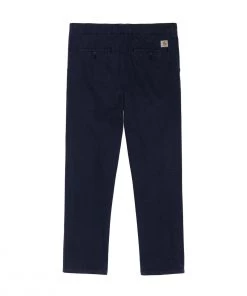 CARHARTT WORK IN PROGRESS JOHNSON KINGSVILLE TWILL PANT - DARK NAVY Clothing