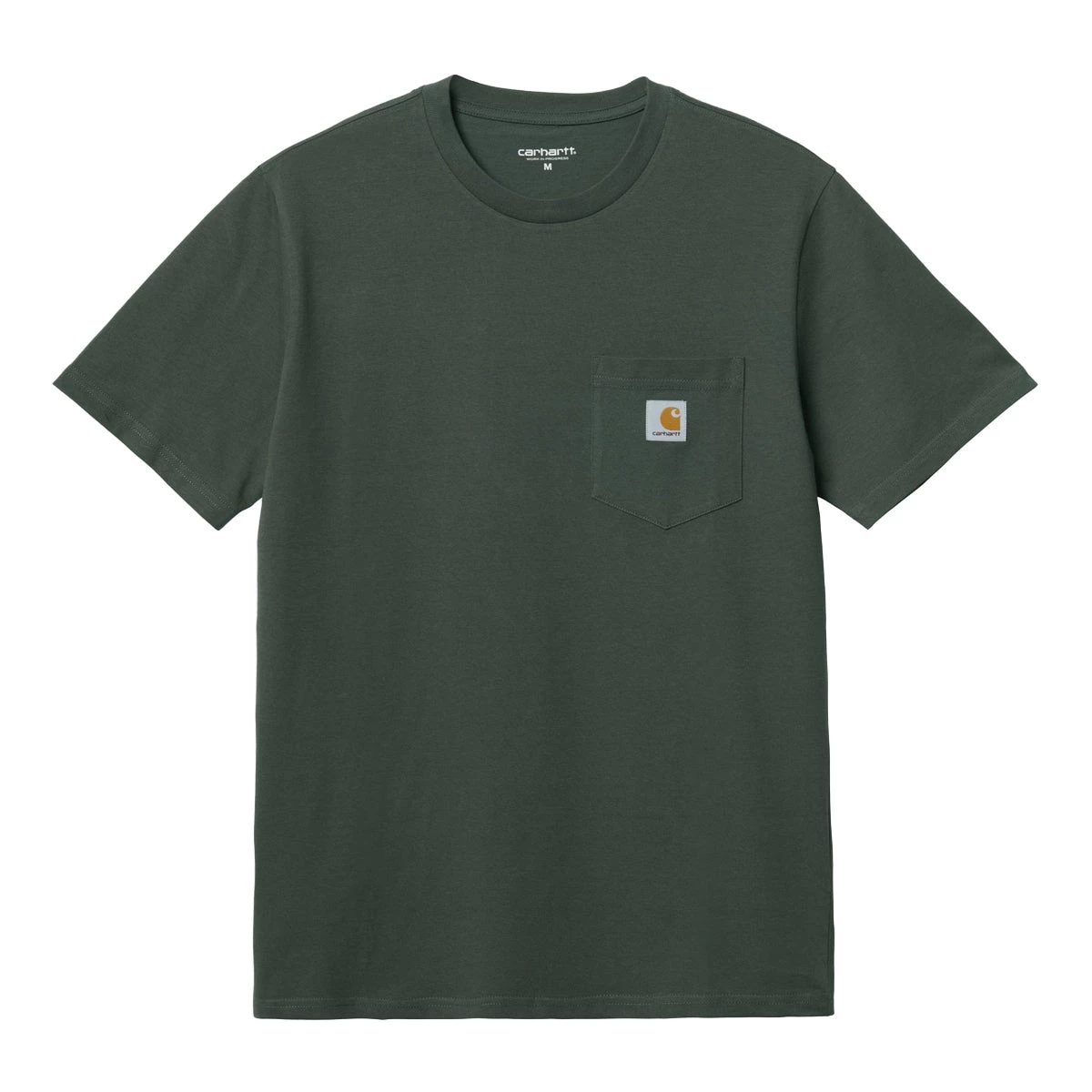 CARHARTT WORK IN PROGRESS POCKET T-SHIRT - HEMLOCK GREEN Clothing 3 CARHARTT WORK IN PROGRESS POCKET T-SHIRT - HEMLOCK GREEN Clothing