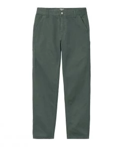 CARHARTT WORK IN PROGRESS RUCK SINGLE KNEE PANT - MILLINGTON TWILL - HEMLOCK GREEN