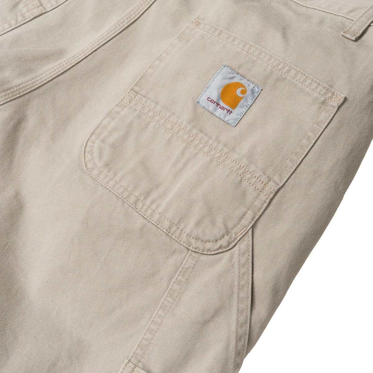 CARHARTT WORK IN PROGRESS RUCK SINGLE KNEE PANT - MILLINGTON TWILL - WALL 5 CARHARTT WORK IN PROGRESS RUCK SINGLE KNEE PANT - MILLINGTON TWILL - WALL