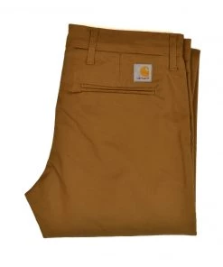 CARHARTT WORK IN PROGRESS SID PANT - HAMILTON BROWN