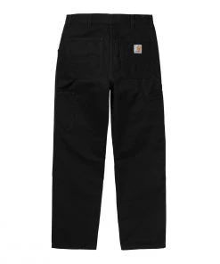 CARHARTT WORK IN PROGRESS RUCK SINGLE KNEE PANT - BLACK Clothing