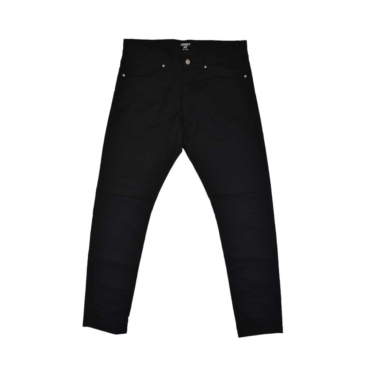 CARHARTT WORK IN PROGRESS Clothing VICIOUS STRETCH TWILL PANT - BLACK 4 CARHARTT WORK IN PROGRESS Clothing VICIOUS STRETCH TWILL PANT - BLACK