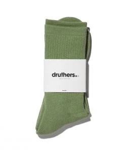 DRUTHERSWEAR Socks & Underwear EVERYDAY ORGANIC COTTON CREW SOCK - SURPLUS