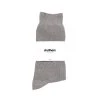 DRUTHERSWEAR ORGANIC COTTON PIQUE CREW SOCK - ASH Socks & Underwear