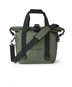FILSON DRY ROLL-TOP TOTE BAG - GREEN