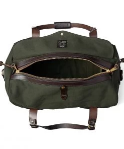 FILSON MEDIUM RUGGED TWILL DUFFLE BAG - OTTER GREEN