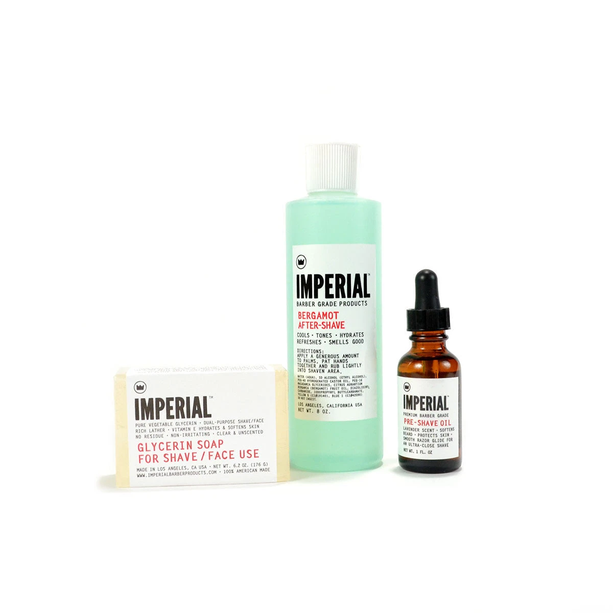 IMPERIAL BARBER PRODUCTS SHAVE BUNDLE Other Supplies 3 IMPERIAL BARBER PRODUCTS SHAVE BUNDLE Other Supplies