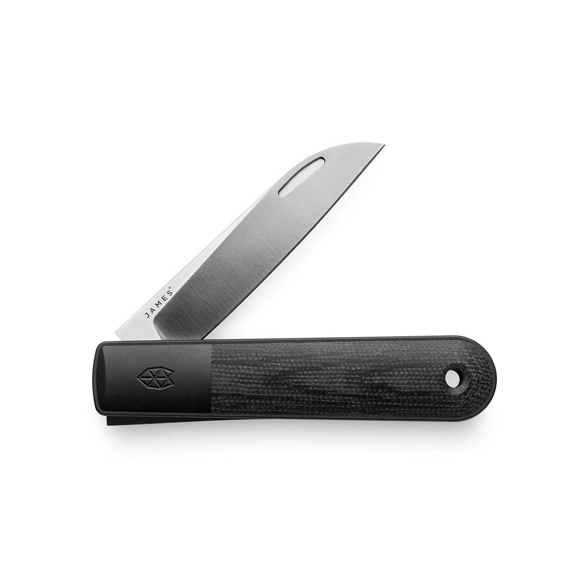 THE JAMES BRAND Knives & Tools THE WAYLAND STRAIGHT - BLACK STAINLESS MICARTA 3 THE JAMES BRAND Knives & Tools THE WAYLAND STRAIGHT - BLACK STAINLESS MICARTA