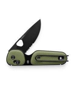 THE JAMES BRAND Knives & Tools THE REDSTONE SERRATED - OD GREEN & BLACK