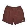 KATIN Clothing CORD LOCAL WALK SHORTS - DARK CLAY 2 KATIN Clothing CORD LOCAL WALK SHORTS - DARK CLAY