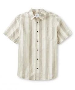 KATIN Tops KENWOOD SHORT SLEEVE SHIRT - LIGHT GREY