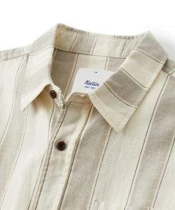 KATIN Tops KENWOOD SHORT SLEEVE SHIRT - LIGHT GREY