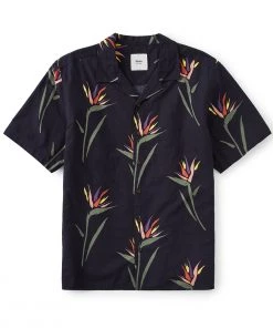 KATIN PARADISE SHORT SLEEVE SHIRT - WASHED BLACK