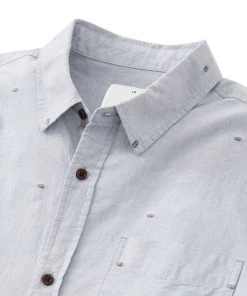 KATIN Tops TWINE SHIRT - STEEL BLUE 5 KATIN Tops TWINE SHIRT - STEEL BLUE