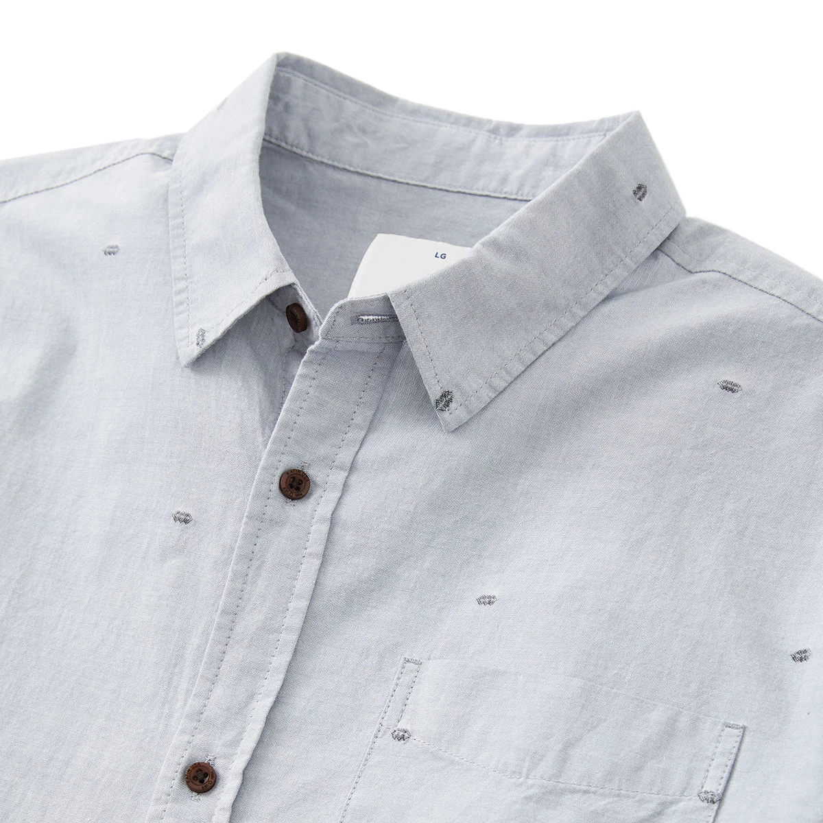 KATIN Tops TWINE SHIRT - STEEL BLUE 4 KATIN Tops TWINE SHIRT - STEEL BLUE