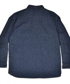 LEVI'S PREMIUM JACKSON WORKER SHIRT - COTTON HEMP RINSE DARK BLUE Clothing