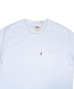 LEVI'S PREMIUM Clothing RELAXED FIT POCKET TEE - WHITE 5 LEVI'S PREMIUM Clothing RELAXED FIT POCKET TEE - WHITE