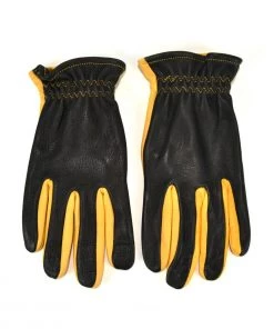 NAPA GLOVE & SAFETY Motorcycle Gear DRIVER GLOVES UNLINED - BLACK & GOLD