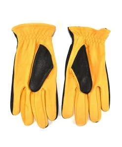 NAPA GLOVE & SAFETY Motorcycle Gear DRIVER GLOVES UNLINED - BLACK & GOLD