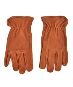 NAPA GLOVE & SAFETY Motorcycle Gear DEERSKIN DRIVER UNLINED GLOVES - BROWN