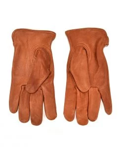 NAPA GLOVE & SAFETY Motorcycle Gear DEERSKIN DRIVER UNLINED GLOVES - BROWN