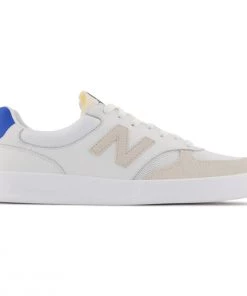 NEW BALANCE Shoes 300 COURT - WHITE / NAVY