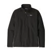 PATAGONIA BETTER SWEATER 1/4 - BLACK