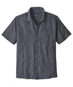 PATAGONIA BACK STEP SHIRT - GOSHAWK DOBBY/NEW NAVY Sale