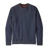 PATAGONIA TRAIL HARBOR CREWNECK SWEATSHIRT - NEW NAVY W/ BARN RED Clothing 1 PATAGONIA TRAIL HARBOR CREWNECK SWEATSHIRT - NEW NAVY W/ BARN RED Clothing