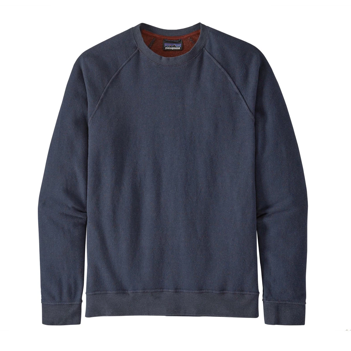 PATAGONIA TRAIL HARBOR CREWNECK SWEATSHIRT - NEW NAVY W/ BARN RED Clothing 3 PATAGONIA TRAIL HARBOR CREWNECK SWEATSHIRT - NEW NAVY W/ BARN RED Clothing