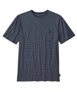 PATAGONIA Sale TRAIL HARBOR POCKET TEE - HIGH TIDE BLUE