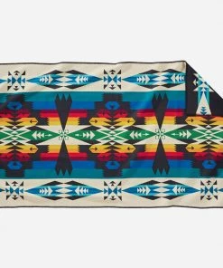 PENDLETON Home & Lifestyle JACQUARD SADDLE BLANKET - TUCSON BLACK